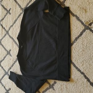 Nike Black Semi Cropped Sweatshirt